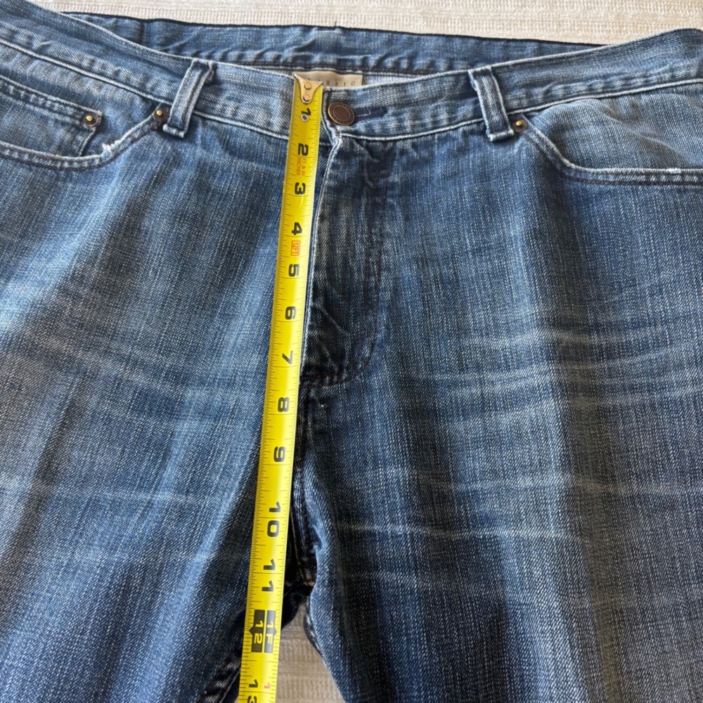 Perry Ellis America Mens Classic Fit Straight Leg Jeans Blue Denim 34x30 RN37763 - Picture 9 of 11